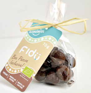 HUEVOS DE PASCUA DE CHOCOLATE BIO SIN ALERGENOS BIO 70 GR FIDU