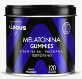 MELATONINA GOMINOLAS B6 VALERIANA TRIPTOFANO 120 GUMMIES ALDOUS BIO