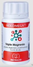 HOLOMEGA TRIPLE MAGNESIO 50 CAPS EQUISALUD