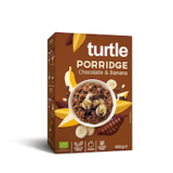 TURTLE PORRIDGE CHOCOLATE & BANANA SIN GLUTEN 400 G