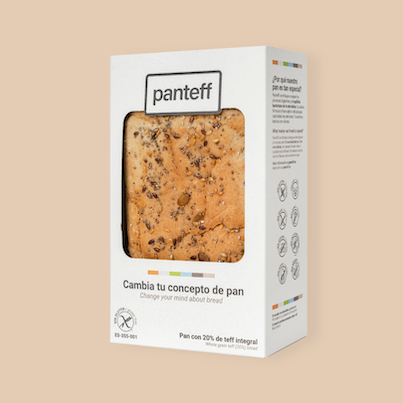 PAN DE TEFF (20%) SIN GLUTEN 650 GR PANTEFF