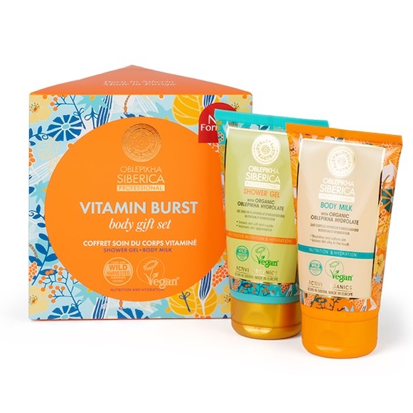 SET DE REGALO CORPORAL «Explosión de vitaminas» NATURA SIBERICA