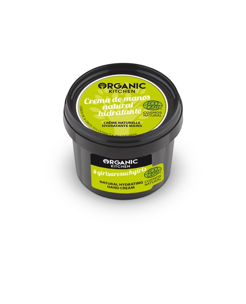 CREMA DE MANOS NATURAL HIDRATANTE PARA UNA PERFECTA MANICURA, 100 ml ORGANIC KITCHEN