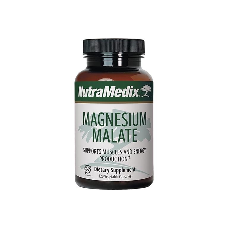 MAGNESIUM MALATE, 120 CAP. 520 mg NUTRAMEDIX