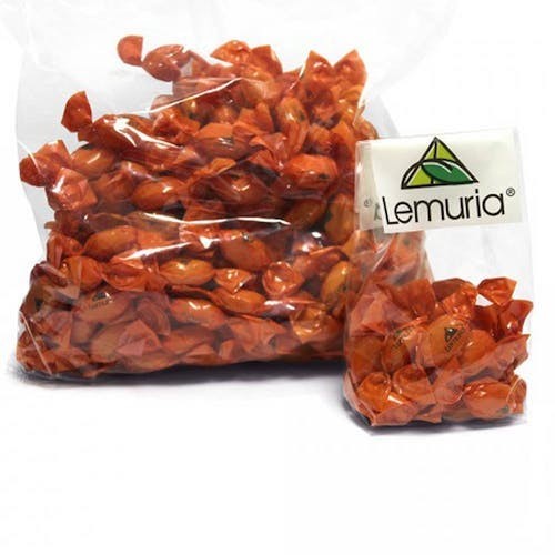 CARAMELOS ARTESANOS BIO GRANADA SIN GLUTEN SIN FRUCTOSA 100 GRAMOS LEMURIA 