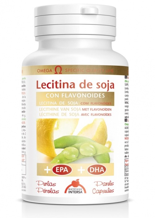 LECITINA DE SOJA CON BIOFLAVONOIDES + EPA + DHA INTERSA