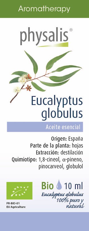 ESENCIA EUCALIPTO GLOBULUS BIO 10 ML PHYSALIS