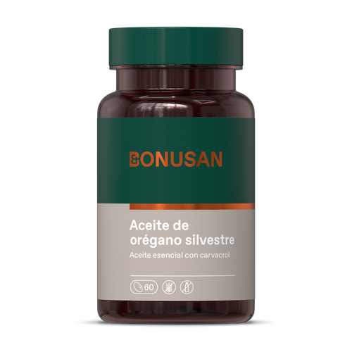 ACEITE DE OREGANO SILVESTRE 60 CAPS BONUSAN