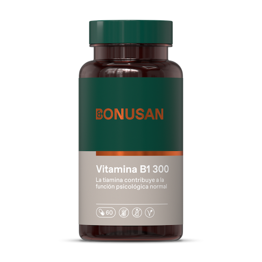 VITAMINA B1 TIAMINA 60 CAPSULAS VEGETALES BONUSAN