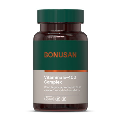 VITAMINA E-400 COMPLEX 60 Caps de gel BONUSAN