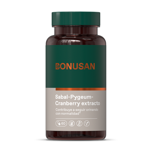 SABAL PYGEUM CRAMBERRY 60 Vcaps BONUSAN