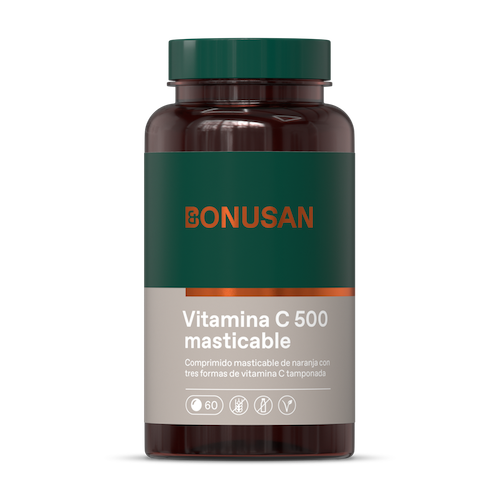 VITAMINA C 500 MGR MASTICABLE BONUSAN