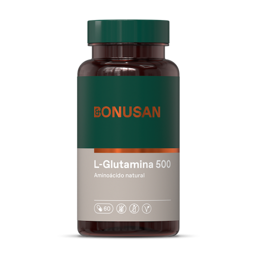 L-GLUTAMINA 500 MGRS 60 CAP BONUSAN