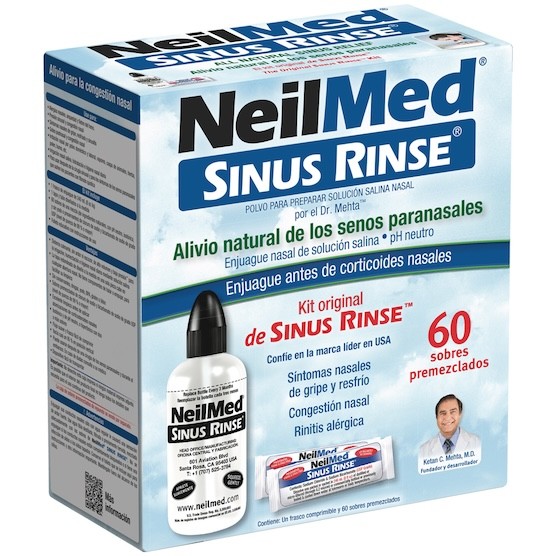 SINUS RINCE™ KIT BOTELLA + 60 sachets