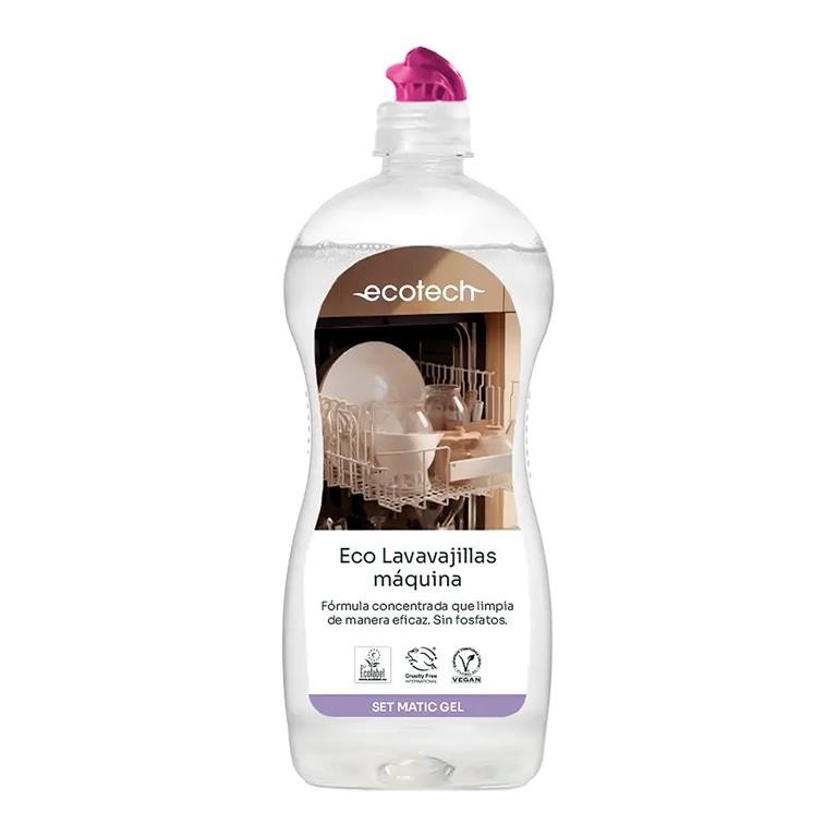 ECOTECH SET MATIC GEL ECO DETERGENTE MAQUINAS LAVAVJILLAS 750 ML