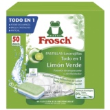 PASTILLAS LAVAVAJILLAS LIMON ECO, 50 UDS FROSCH