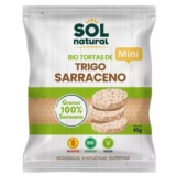 TORTITAS TRIGO SARRACENO MINI SinGluten Bio 45g SOLNATURAL