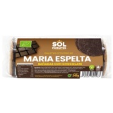 GALLETA MARIAS DE ESPELTA BAÑADAS CHOCOLATE BIO 245 GR SOLNATURAL