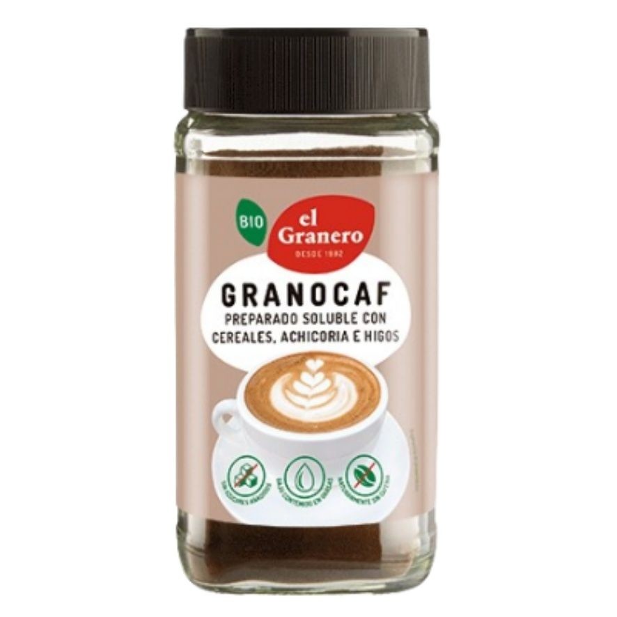 GRANOCAF PREPARADO SOLUBLE DE CEREALES BIO, 100 g EL GRANERO INTEGRAL