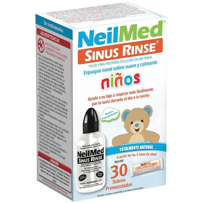 SINUS RINCE PEDIATRICO™ KIT BOTELLA+ 30 sachets