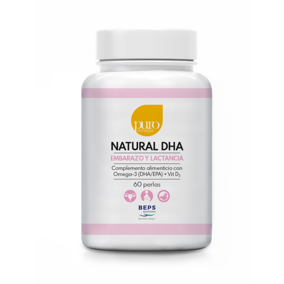 NATURAL DHA Embarazo+Lactancia (antes DHA Femme 550) PURO OMEGA