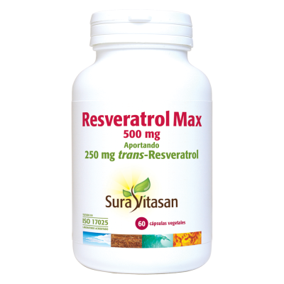 RESVERATROL MAX 60 CAPS SURA VITASAN