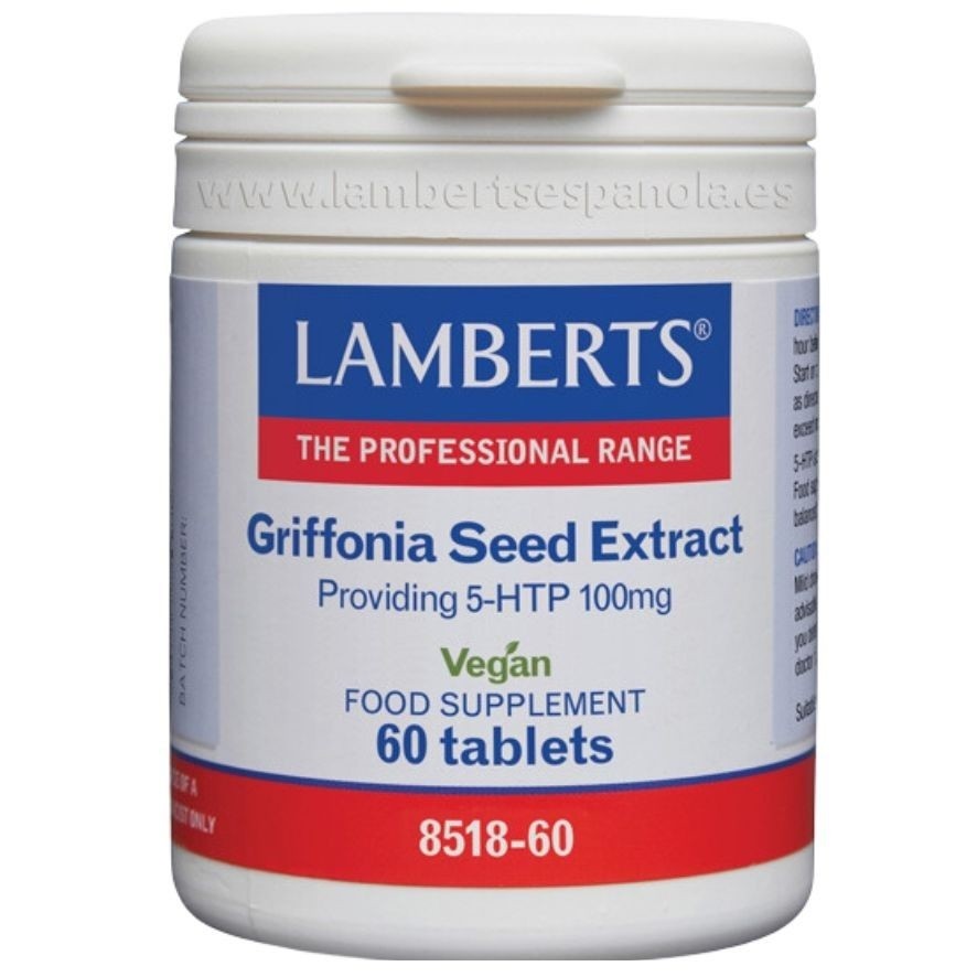 5HTP 100mg. 60 tabletas LAMBERTS