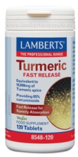CURCUMA DE LIBERACION RAPIDA 120 CAPS LAMBERTS