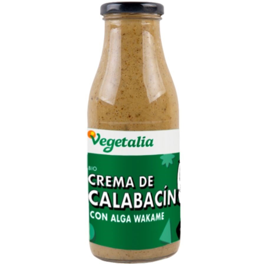 CREMA DE CALABACIN CON ALGA WAKAME BIO 500 ML VEGETALIA