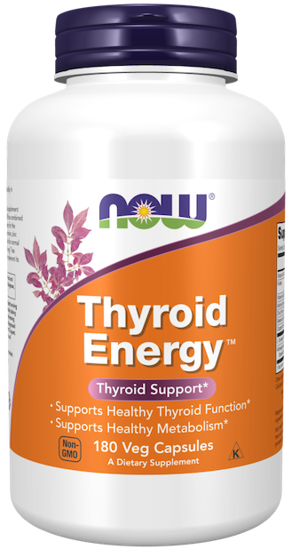 THYROID ENERGY™ Veg 180 CAPSULAS NOW FOOD