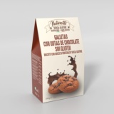GALLETAS CON CHISPAS DE CHOCOLATE SIN GLUTEN 200 GR NATUROTTI