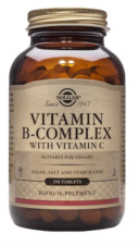 B-COMPLEX con VITAMINA C. Comprimidos.250 SOLGAR