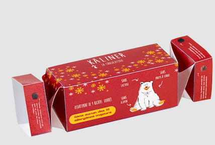 SURTIDO de 9 ROCAS de CHOCOLATE RELLENAS* 105 GR KALINER