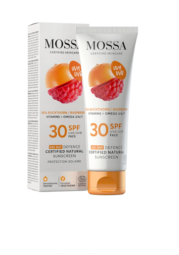 PROTECTOR SOLAR NATURAL CERTIFICADO 365 DAYS DEFENSE 50 ML MOSSA