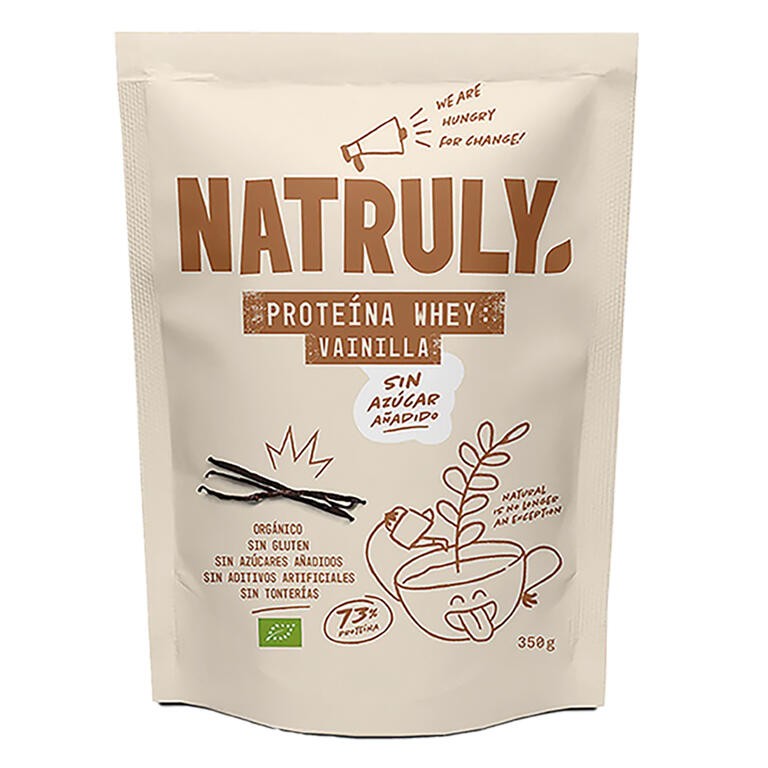 PROTEÍNA WHEY VAINILLA BIO 350 GR NATRULY
