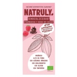 CHOCOLICIOUS - FRAMBUESA Y NIBS DE CACAO 85G NATRULY