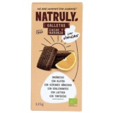 GALLETAS CACAO y NARANJA BIO 125g NATRULY