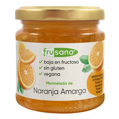 MERMELADA DE NARANJA SIN FRUCTOSA 235 GR FRUSANO