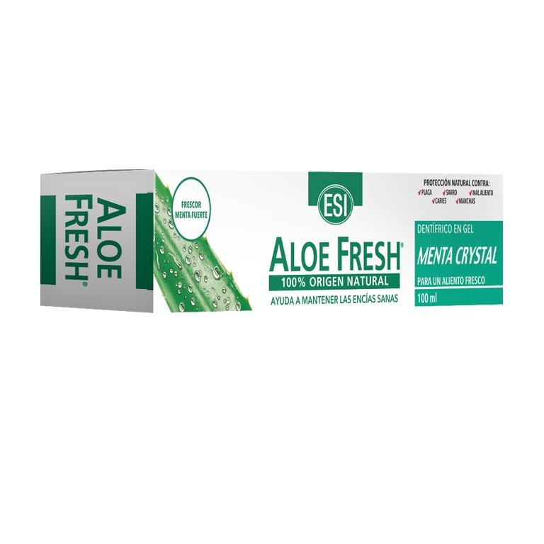 ALOE FRESH PASTA DENTIFRICA GEL MENTA CRISTAL 100 ML. ESI