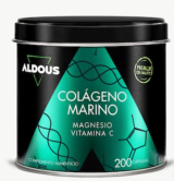 COLAGENO HIDROLIZADO PURO CON MAGNESIO Y VITAMINA C 200 CAP ALDOUS