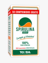 SPIRULINA 250+50 COMP TONGIL