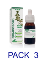 PACK 3X2 COMPOSOR 24 DIURACIL COMPLEX S XXI 50 ML SORIA NATURAL ENVIO GRATIS