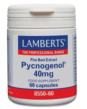 Pycnogenol 60 cápsulas de 40mg LAMBERTS