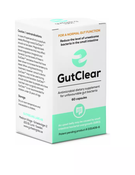 GutClear™ SUPLEMENTO DIETETICO PARA SIBO 60 CAPS GUTFEELING LABS