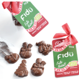 FIGURAS DE NAVIDAD DE CHOCOLATE SIN ALERGENOS BIO 70 GR FIDU