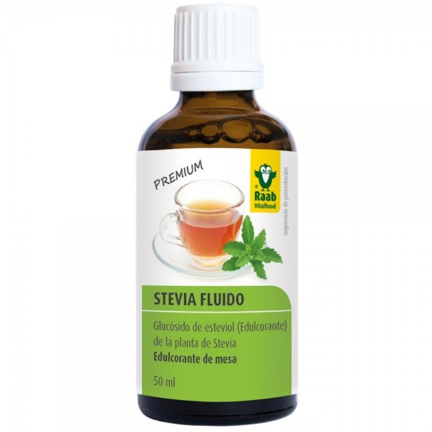 Stevia Liquida Premium SinGluten 50ml Raab
