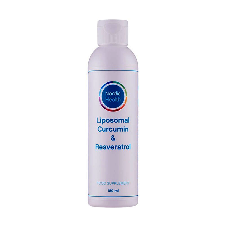 CURCUMINA y RESVERATROL LIPOSOMALES (180 ml) NORDIC HEALTH