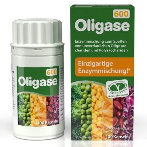OLIGASE 600 FRUSANO 100 CAPSULAS