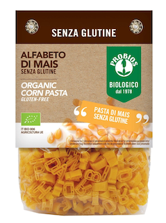 PASTA ALFABETO DE MAIZ SIN GLUTEN 400 GR PROBIOS