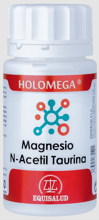 HOLOMEGA MAGNESIO N-ACETIL TAURINA 730 mg 50 cap. EQUISALUD